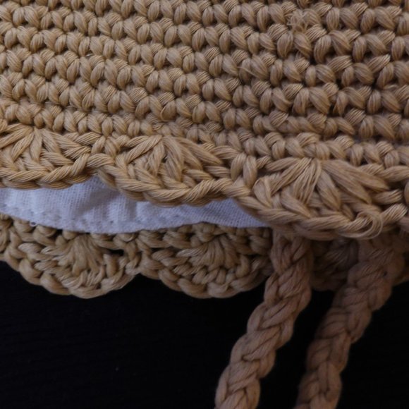 Crochet Bucket Shoulder Bag (NWT) - Picture 13 of 13